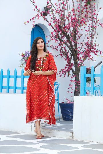 ORANGE KAFTAN