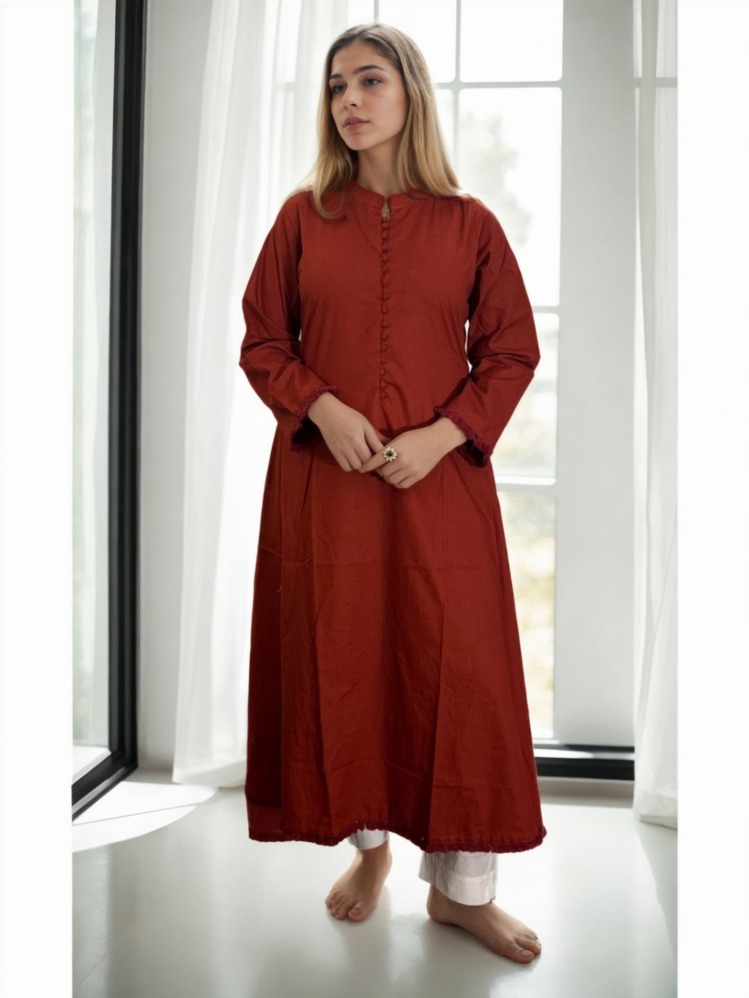 Kshay Minimalistic Cotton Kurti