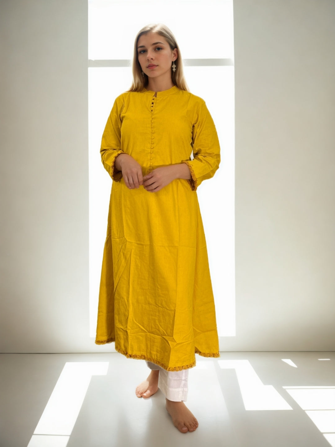 Kaanji Minimalistic Cotton Kurti