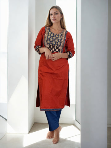 Rust With Tabla Kurti