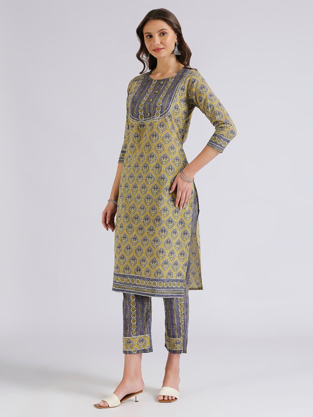 Blue And Green Kurta Sets